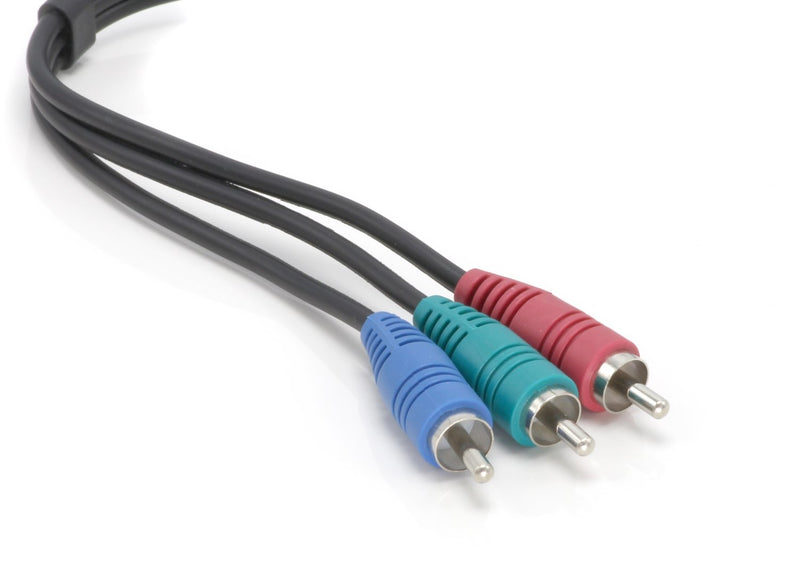 6 ft RGB Component Video Cable - (Red-Green-Blue) Component Cable - DIRECTV, Satellite Dish Comcast - 3 Pack