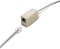 Phone Line Cord 25 Feet - Modular Telephone Extension Cord 25 Feet - 2 Conductor (2 pin, 1 line) cable - Works great with FAX, AIO, and other machines - Grey/Silver