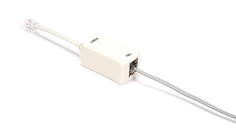 DSL Phone Line Filter | 1 Pack | Ivory | Reduce Digital Noise Caused By DSL Line