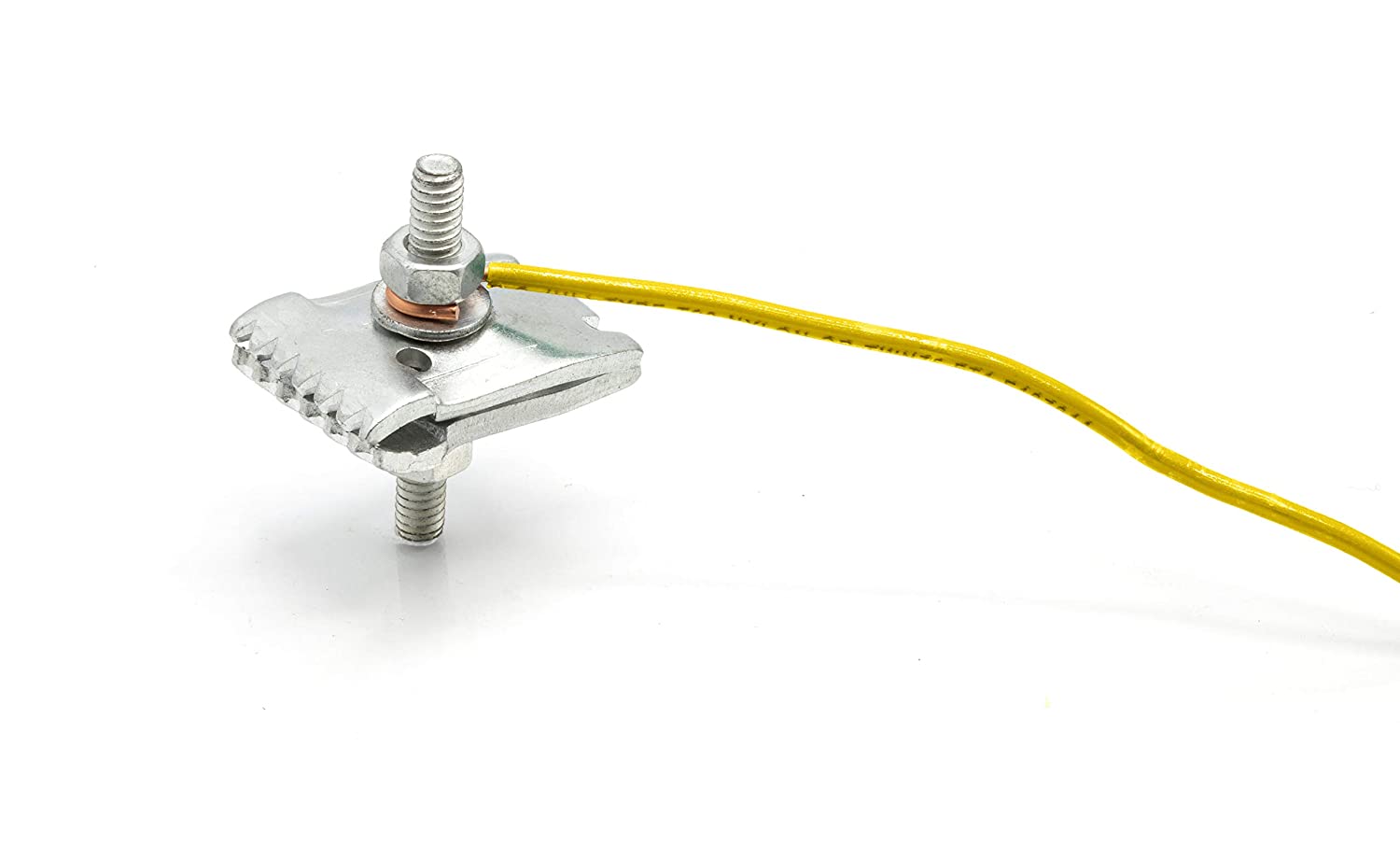 10 Feet (3 Meter) - Insulated Solid Copper THHN / THWN Wire - 14 AWG, Wire is Made in the USA, Residential, Commerical, Industrial, Grounding, Electrical rated for 600 Volts - In Yellow