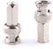 RG6 Coaxial Cable Connector, Screw On (Twist On) - SDI, HD-SDI, CCTV, Security, Video Card, Camera, Solderless - RG6 - Pack of 100