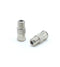 Coaxial Cable Push on Connectors - 4 Pack - for Tight Corners and Hard to Reach areas - F Type Adapter for Coax Cable and Wall Plates