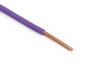 25 Feet (7.5 Meter) - Insulated Solid Copper THHN / THWN Wire - 12 AWG, Wire is Made in the USA, Residential, Commerical, Industrial, Grounding, Electrical rated for 600 Volts - In Purple