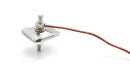 10 Feet (3 Meter) - Insulated Solid Copper THHN / THWN Wire - 14 AWG, Wire is Made in the USA, Residential, Commerical, Industrial, Grounding, Electrical rated for 600 Volts - In Brown