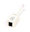 DSL Phone Line Filter | 1 Pack | Ivory | Reduce Digital Noise Caused By DSL Line