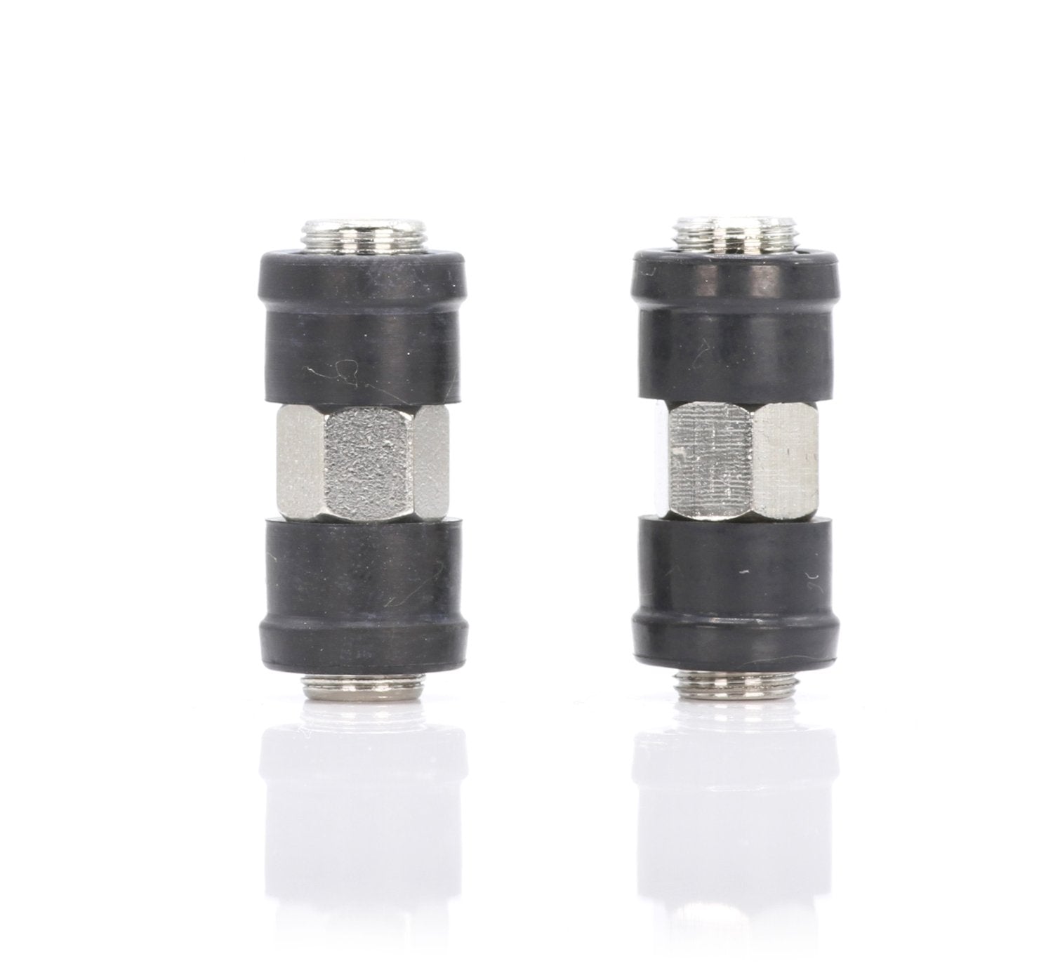 Weather Sealed Cable Extension Coupler - 50 Pack - Cable Extension Adapter (Barrel Splice - Coupler) - Connects Two Coaxial Video Cables (Female to Female Connector) 3GHz rated