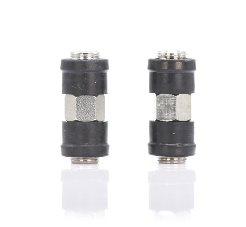 Weather Sealed Cable Extension Coupler - 10 Pack - Cable Extension Adapter (Barrel Splice - Coupler) - Connects Two Coaxial Video Cables (Female to Female Connector) 3GHz rated