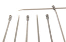 11 inch Grey Nylon Zip Ties - Strong Zip Tie, Wire Ties - Indoor and Outdoor Rated -Screw Mounting Hole, Zip Ties (Wire Ties, Cable Ties), 100 Pack - Gray - 11"