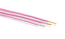 25 Feet (7.5 Meter) - Insulated Solid Copper THHN / THWN Wire - 12 AWG, Wire is Made in the USA, Residential, Commerical, Industrial, Grounding, Electrical rated for 600 Volts - In Pink