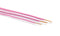 25 Feet (7.5 Meter) - Insulated Solid Copper THHN / THWN Wire - 12 AWG, Wire is Made in the USA, Residential, Commerical, Industrial, Grounding, Electrical rated for 600 Volts - In Pink