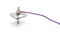 25 Feet (7.5 Meter) - Insulated Solid Copper THHN / THWN Wire - 12 AWG, Wire is Made in the USA, Residential, Commerical, Industrial, Grounding, Electrical rated for 600 Volts - In Purple