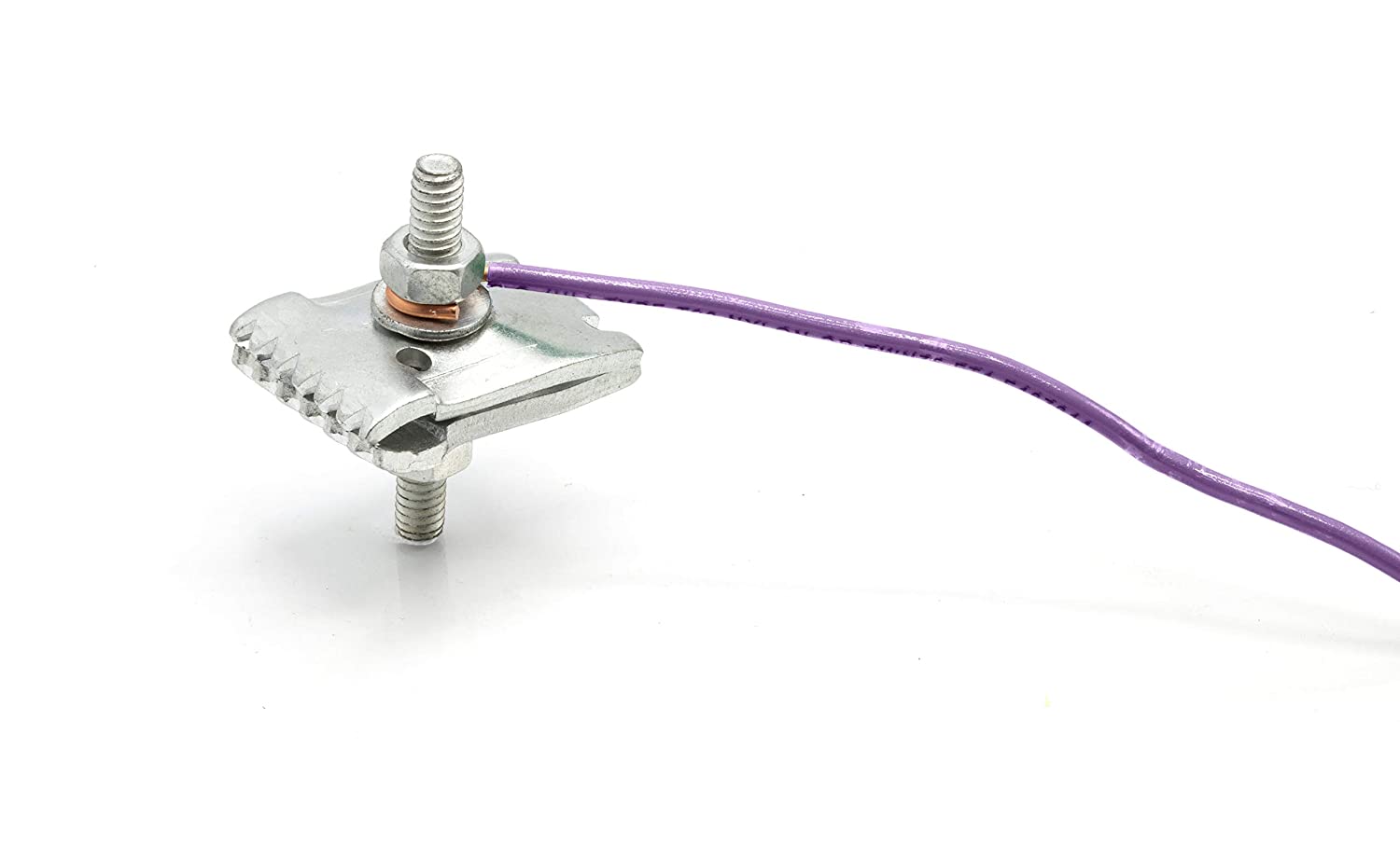 10 Feet (3 Meter) - Insulated Solid Copper THHN / THWN Wire - 14 AWG, Wire is Made in the USA, Residential, Commerical, Industrial, Grounding, Electrical rated for 600 Volts - In Purple