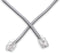 Phone Line Cord 25 Feet - Modular Telephone Extension Cord 25 Feet - 2 Conductor (2 pin, 1 line) cable - Works great with FAX, AIO, and other machines - Grey/Silver