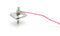 25 Feet (7.5 Meter) - Insulated Solid Copper THHN / THWN Wire - 12 AWG, Wire is Made in the USA, Residential, Commerical, Industrial, Grounding, Electrical rated for 600 Volts - In Pink