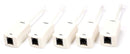 2 Wire, 1 Line DSL Filter - for removing noise and other problems from DSL related phone lines - 5 Pack