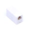 Telephone Cord Coupler - High Quality Phone In Line Coupler - 4 Conductor (2) Telephone Lines - 1 Pack (WHITE)
