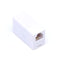 Telephone Cord Coupler - High Quality Phone In Line Coupler - 4 Conductor (2) Telephone Lines - 2 Pack (WHITE)
