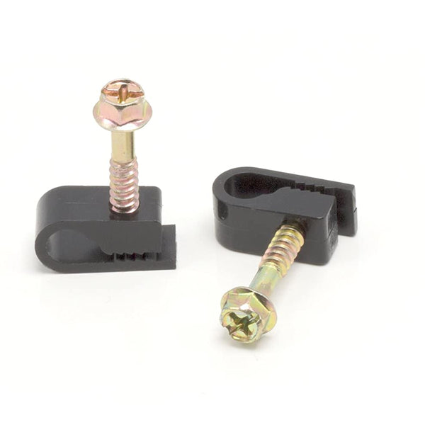 Coaxial cable shop mounting clips