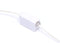 Telephone Cord Coupler - High Quality Phone In Line Coupler - 4 Conductor (2) Telephone Lines - 1 Pack (WHITE)