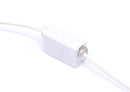 Phone Cord Coupler RJ11 | Modular 4 Conductor 2 Line Class | White | One Pack