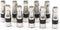 Coaxial Cable Compression Fitting - 100 Pack - for RG11 Coax Cable - with Weather Seal O Ring and Water Tight Grip