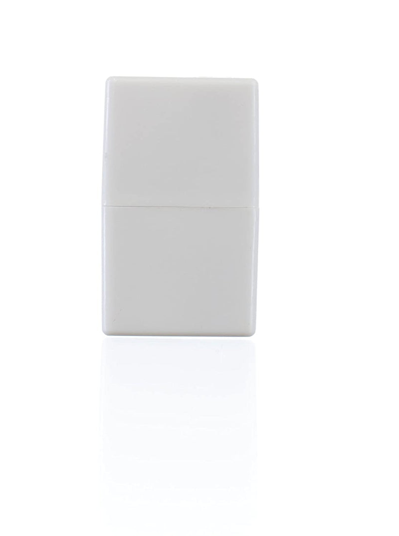 Telephone Cord Coupler - High Quality Phone In Line Coupler - 4 Conductor (2) Telephone Lines - 1 Pack (WHITE)