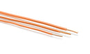25 Feet (7.5 Meter) - Insulated Solid Copper THHN / THWN Wire - 14 AWG, Wire is Made in the USA, Residential, Commerical, Industrial, Grounding, Electrical rated for 600 Volts - In Orange