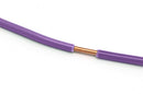 150 Feet (45 Meter) - Insulated Solid Copper THHN / THWN Wire - 10 AWG, Wire is Made in the USA, Residential, Commerical, Industrial, Grounding, Electrical rated for 600 Volts - In Purple