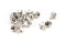F-Type 75 Ohm Terminator with Resistor Coax Coaxial Cable Connector – 100 Pack