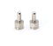 Coaxial F Type (F-Pin / F81) Voltage Blocking 75 Ohm Terminator with DC Short for Coax and RF - RF Signal (AC) and Power or Voltage (DC) Should be Blocked or Capped - Pack of 4