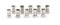 Cable Extension Coupler for Coaxial Cables - 10 Pack - F81 (male to male) High Quality 3GHz Satellite, Cable TV, and Cable Internet Rated