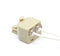 Duplex Modular Phone Wall Jack Adapter (IVORY) RJ11 - Splitter | One Pack