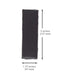 Pitch Pad Kit - Zinc - Grade 5 Steel Lag Bolts (6) and Mastic Pads (3) for Roof Antennas, TV Mounts, Tripods, and Satellite Dish Installation