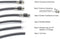 Coaxial Cable Compression Fitting - 100 Pack - for RG11 Coax Cable - with Weather Seal O Ring and Water Tight Grip