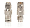 SMA Male to BNC Female Adapter - 100 Pack Coupler - Male to Female Coaxial (RF) Connector, Compatible with RF, SDI, HD-SDI, CCTGV, Camera