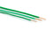 10 Feet (3 Meter) - Insulated Solid Copper THHN / THWN Wire - 10 AWG, Wire is Made in the USA, Residential, Commerical, Industrial, Grounding, Electrical rated for 600 Volts - In Green