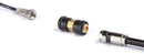 Gold Weather Sealed Coaxial Extension Coupler - 4 Pack - Cable Extension Adapter (Barrel Splice - Coupler) - Connects Two Coaxial Video Cables (Female to Female Connector) 3GHz rated