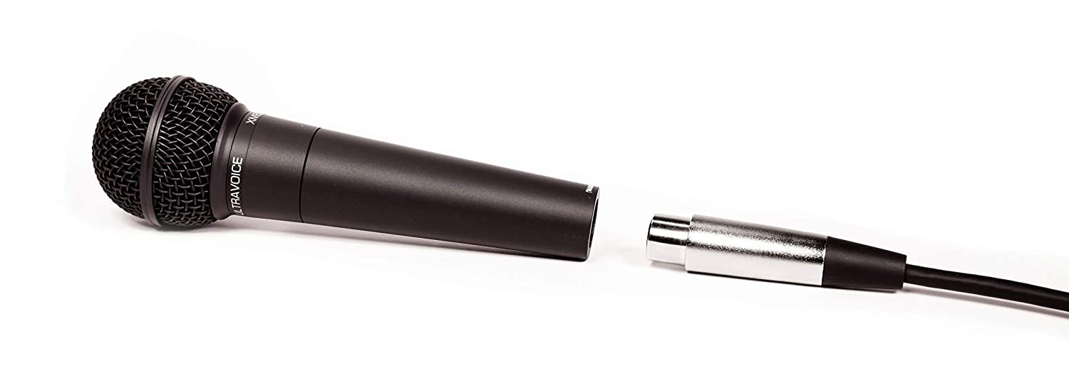 XLR Male to XLR Female Microphone Extension Cable - 6mm Cable with 3P - 3 Pin Connector - For Mixers, Mic, Audio Consoles - Balanced Cable - 28 AWG - 25 Feet