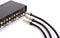 RCA Compression Connectors - 50 Pack - RG-6 Coaxial Cable - Universal Male Connectors for RCA, Subwoofer, Composite, Component and Similar Cables