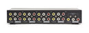 8Way AV Switch - 8 Input 1 Output RCA Selector Switch for Composite Audio and Video - Switcher Box - Includes RCA Composite Cable (Black)