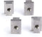 Bed Rail T Slot Nuts works with Toyota Tacoma and Tundra | Stainless Steel 304 Silver, 10 Pack | Tapped with 3/8"-16 Thread