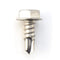 #10 Size, 1/2" Length (13mm) - Self Tapping Screw - Self Drilling Screw - 410 Stainless Steel Screws = Exceptional Wear and Very Corrosion Resistant) - Hex Washer Head - 100pcs