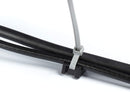 Cable Tie Base Saddle Mount Wire Holder Organizer - Zip Tie Mounting Block - Wire Bundle Tie Mount for Zip Ties Black - 10 Pack