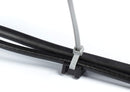Cable Tie Base Saddle Mount Wire Holder Organizer - Zip Tie Mounting Block - Wire Bundle Tie Mount for Zip Ties Black - 50 Pack