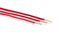 75 Feet (23 Meter) - Insulated Solid Copper THHN / THWN Wire - 10 AWG, Wire is Made in the USA, Residential, Commerical, Industrial, Grounding, Electrical rated for 600 Volts - In Red