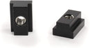 Bed Rail T Slot Nuts works with Toyota Tacoma and Tundra | Aluminum Black, 4 Pack | Tapped with 3/8"-16 Thread