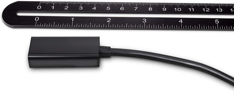 Mini DisplayPort to HDMI Adapter - MiniDP to HDMI - Thunderbolt / MiniDP to HDMI Cable Adapter - Black - with HDMI