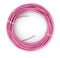 25 Feet (7.5 Meter) - Insulated Solid Copper THHN / THWN Wire - 12 AWG, Wire is Made in the USA, Residential, Commerical, Industrial, Grounding, Electrical rated for 600 Volts - In Pink