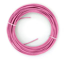 100 Feet (30 Meter) - Insulated Solid Copper THHN / THWN Wire - 10 AWG, Wire is Made in the USA, Residential, Commerical, Industrial, Grounding, Electrical rated for 600 Volts - In Pink