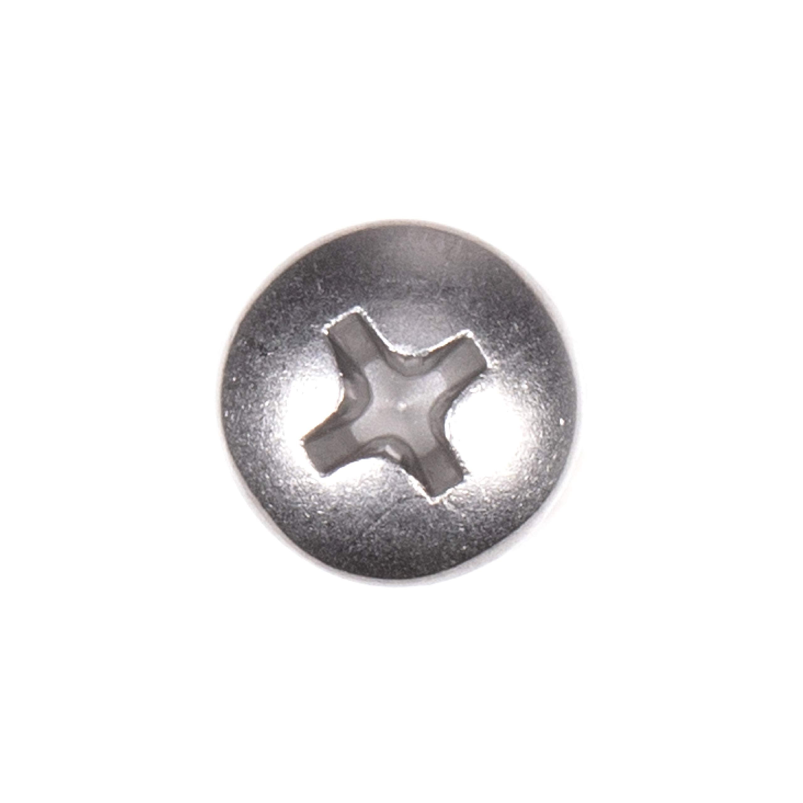 #10 Size, 1 1/4" Length (32mm) - Self Tapping Screw - Self Drilling Screw - 410 Stainless Steel Screws = Exceptional Wear and Very Corrosion Resistant) - Phillips Pan Head - 100pcs